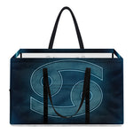 Blue Cancer Zodiac Sign Print Utility Tote Bag