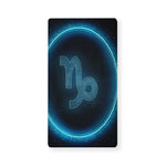 Blue Capricorn Zodiac Sign Print Baby Crib Sheet