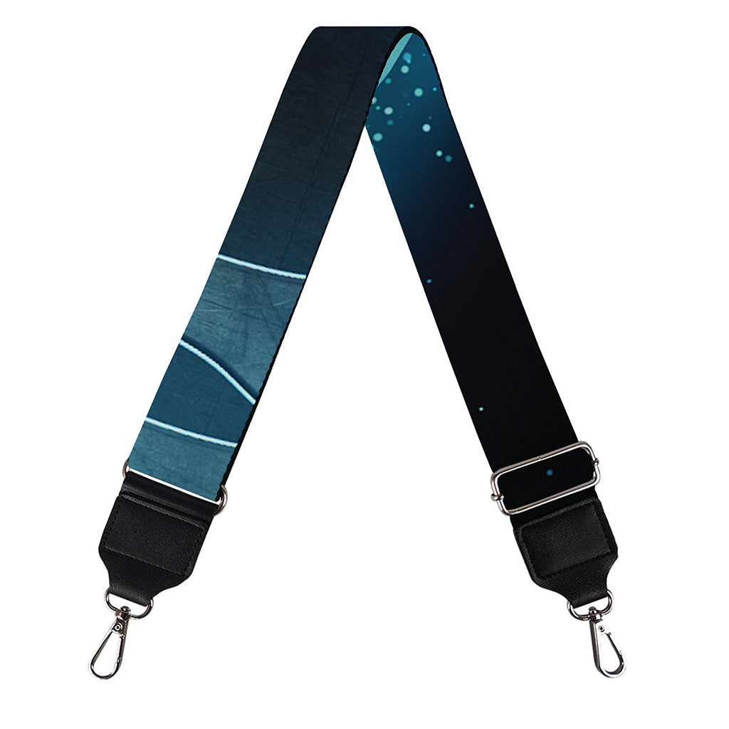 Blue Capricorn Zodiac Sign Print Bag Strap