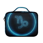 Blue Capricorn Zodiac Sign Print Briefcase Bible Bag