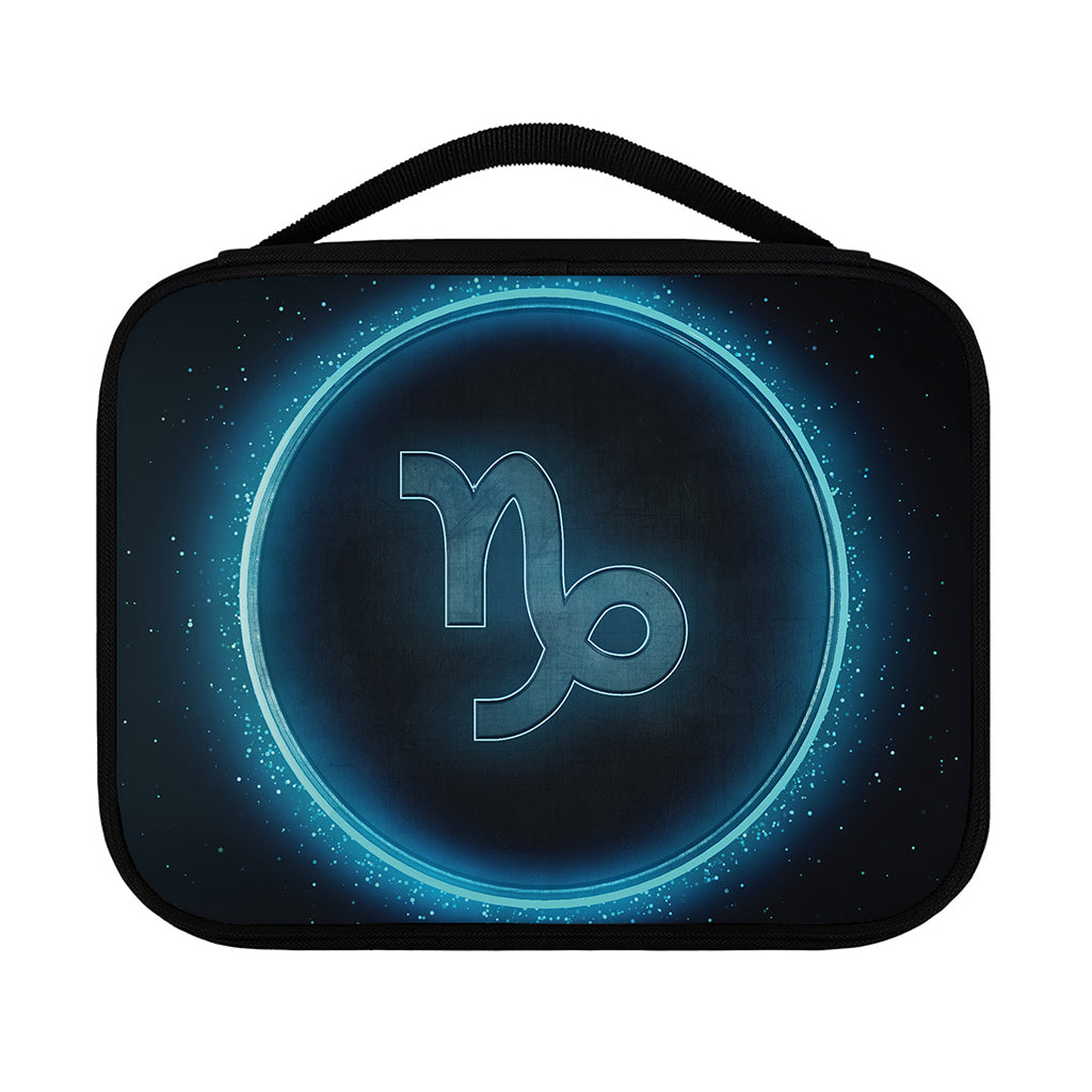 Blue Capricorn Zodiac Sign Print Classic Bible Case