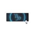 Blue Capricorn Zodiac Sign Print Extended Mouse Pad
