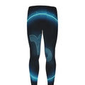 Blue Capricorn Zodiac Sign Print Men's Leggings