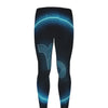 Blue Capricorn Zodiac Sign Print Men's leggings