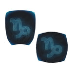 Blue Capricorn Zodiac Sign Print Office Chair Cover