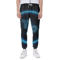 Blue Capricorn Zodiac Sign Print Joggers