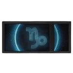 Blue Capricorn Zodiac Sign Print Trifold Wallet