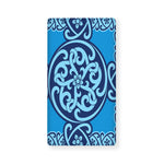 Blue Celtic Symbol Print Baby Crib Sheet