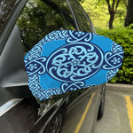 Blue Celtic Symbol Print Car Side Mirror Covers