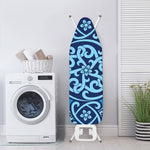 Blue Celtic Symbol Print Ironing Board Cover
