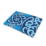 Blue Celtic Symbol Print Pet Cooling Mat Cover