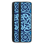 Blue Celtic Symbol Print Refrigerator Handle Covers