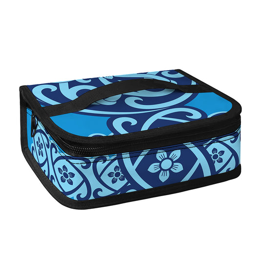 Blue Celtic Symbol Print Small Lunch Bag