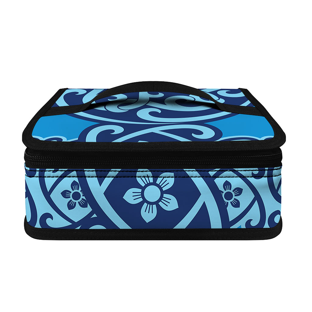 Blue Celtic Symbol Print Small Lunch Bag