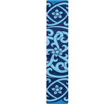 Blue Celtic Symbol Print Table Runner