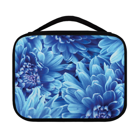 Blue Chrysanthemum Flower Print Classic Bible Case