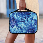 Blue Chrysanthemum Flower Print Classic Bible Case