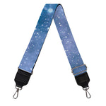 Blue Cloud Starfield Galaxy Space Print Bag Strap