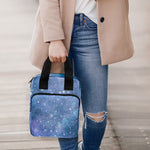 Blue Cloud Starfield Galaxy Space Print Bible Tote Bag