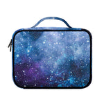 Blue Cloud Starfield Galaxy Space Print Briefcase Bible Bag