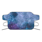 Blue Cloud Starfield Galaxy Space Print Car Windshield Snow Cover