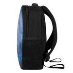 Blue Cloud Starfield Galaxy Space Print Casual Backpack