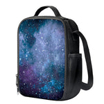 Blue Cloud Starfield Galaxy Space Print Crossbody Lunch Bag