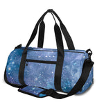 Blue Cloud Starfield Galaxy Space Print Gym Bag