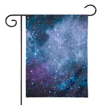 Blue Cloud Starfield Galaxy Space Print House Flag