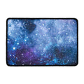 Blue Cloud Starfield Galaxy Space Print Kitchen Mat