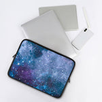 Blue Cloud Starfield Galaxy Space Print Laptop Sleeve