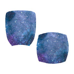 Blue Cloud Starfield Galaxy Space Print Office Chair Cover