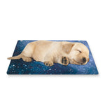 Blue Cloud Starfield Galaxy Space Print Pet Cooling Mat Cover