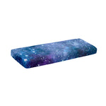 Blue Cloud Starfield Galaxy Space Print Piano Keyboard Cover