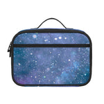 Blue Cloud Starfield Galaxy Space Print Portable Lunch Bag