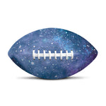Blue Cloud Starfield Galaxy Space Print Rugby Ball