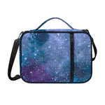 Blue Cloud Starfield Galaxy Space Print Shoulder Strap Bible Bag