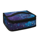 Blue Cloud Starfield Galaxy Space Print Small Lunch Bag