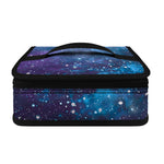 Blue Cloud Starfield Galaxy Space Print Small Lunch Bag