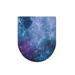 Blue Cloud Starfield Galaxy Space Print Toilet Lid Cover