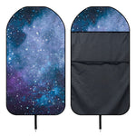 Blue Cloud Starfield Galaxy Space Print Waterproof Car Seat Cover