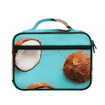 Blue Coconut Pattern Print Briefcase Bible Bag