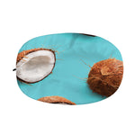 Blue Coconut Pattern Print Car Side Mirror Covers