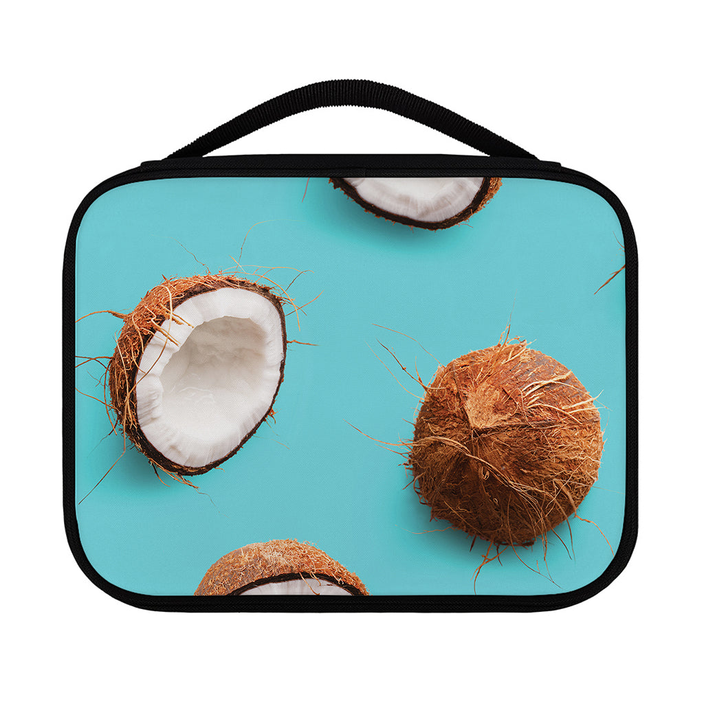 Blue Coconut Pattern Print Classic Bible Case