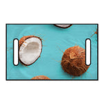 Blue Coconut Pattern Print Golf Cart Seat Cover