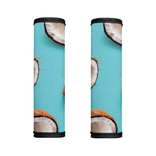 Blue Coconut Pattern Print Handle Covers
