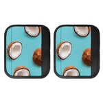 Blue Coconut Pattern Print Handle Covers