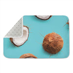 Blue Coconut Pattern Print Indoor Door Mat
