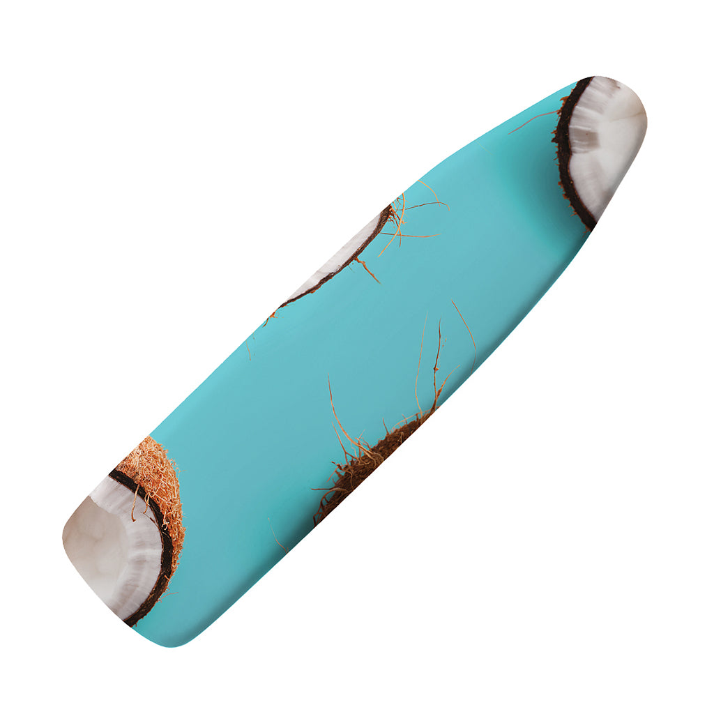 Blue Coconut Pattern Print Ironing Board Cover