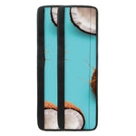Blue Coconut Pattern Print Refrigerator Handle Covers